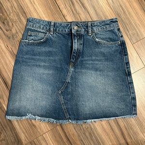 Zara denim skirt